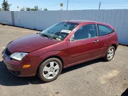 Salvage cars for sale from Copart Portland, OR: 2006 Ford Focus ZX3