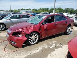 Chevrolet salvage cars for sale: 2009 Chevrolet Malibu LTZ