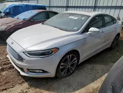 Ford salvage cars for sale: 2018 Ford Fusion TITANIUM/PLATINUM