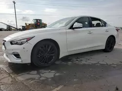 Infiniti salvage cars for sale: 2021 Infiniti Q50 Luxe