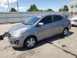 Salvage cars for sale at Littleton, CO auction: 2020 Mitsubishi Mirage G4 ES