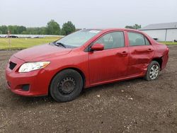 2009 Toyota Corolla Base en venta en Columbia Station, OH