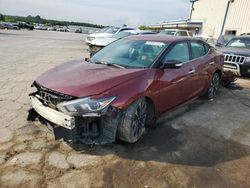 Salvage cars for sale at Memphis, TN auction: 2016 Nissan Maxima 3.5S