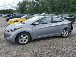 Salvage cars for sale at Candia, NH auction: 2016 Hyundai Elantra SE