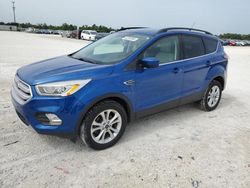 Salvage cars for sale at Arcadia, FL auction: 2018 Ford Escape SEL