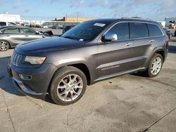 Salvage cars for sale at Grand Prairie, TX auction: 2014 Jeep Grand Cherokee Summit