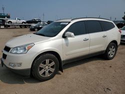 Salvage cars for sale at Greenwood, NE auction: 2012 Chevrolet Traverse LT