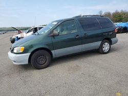 Toyota salvage cars for sale: 2002 Toyota Sienna LE