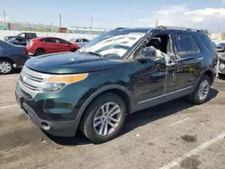 Salvage cars for sale at Van Nuys, CA auction: 2013 Ford Explorer XLT