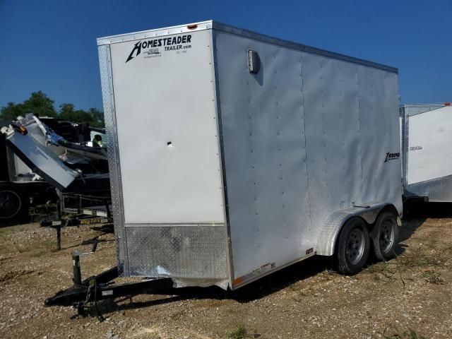 2022 Hnmz 2022 Homesteader 12' Enclosed Trailer