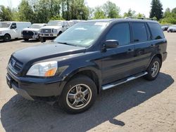 Salvage cars for sale at Portland, OR auction: 2005 Honda Pilot EXL