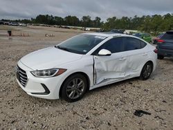 Salvage cars for sale at Houston, TX auction: 2018 Hyundai Elantra SEL