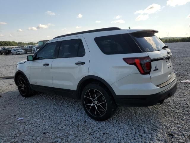 2018 Ford Explorer Sport