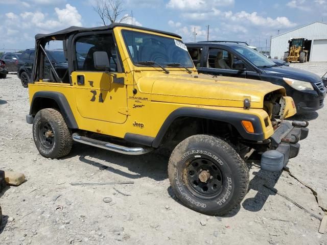 2000 Jeep Wrangler / TJ Sport