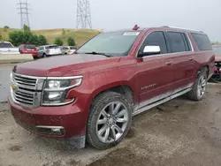 Salvage cars for sale at Littleton, CO auction: 2018 Chevrolet Suburban C1500 Premier