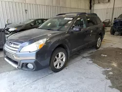 Salvage cars for sale at Franklin, WI auction: 2013 Subaru Outback 3.6R Limited