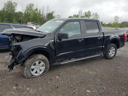 Salvage cars for sale at Leroy, NY auction: 2023 Ford F150 Supercrew