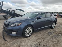 Salvage cars for sale at Houston, TX auction: 2015 KIA Optima EX