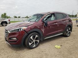 Vehiculos salvage en venta de Copart Houston, TX: 2017 Hyundai Tucson Limited