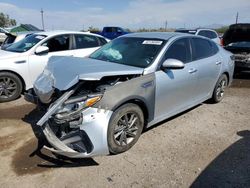 Salvage cars for sale from Copart Tucson, AZ: 2019 KIA Optima LX