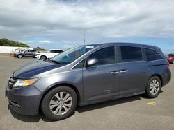 Salvage cars for sale at Kapolei, HI auction: 2016 Honda Odyssey EX