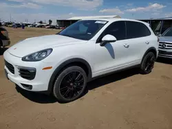 Salvage cars for sale at Brighton, CO auction: 2016 Porsche Cayenne