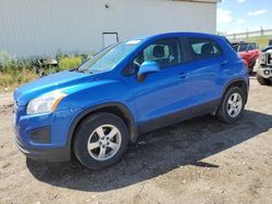 Salvage cars for sale at Portland, MI auction: 2016 Chevrolet Trax LS