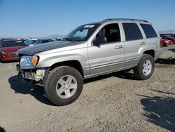 Salvage cars for sale at Helena, MT auction: 2002 Jeep Grand Cherokee Limited