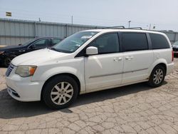 Salvage cars for sale at Dyer, IN auction: 2013 Chrysler Town & Country Touring