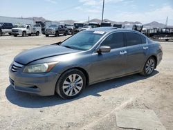 Salvage cars for sale at North Las Vegas, NV auction: 2011 Honda Accord EXL