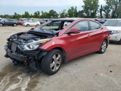 Salvage cars for sale at Bridgeton, MO auction: 2016 Hyundai Elantra SE