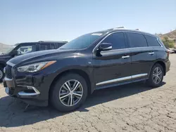 Salvage cars for sale at Colton, CA auction: 2017 Infiniti QX60