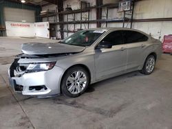 Carros salvage sin ofertas aún a la venta en subasta: 2019 Chevrolet Impala LS