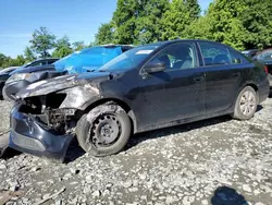 Salvage cars for sale at Waldorf, MD auction: 2012 Volkswagen Jetta Base