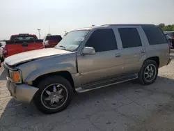 Cadillac salvage cars for sale: 2000 Cadillac Escalade Luxury