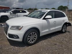 Salvage cars for sale from Copart Homestead, FL: 2017 Audi Q5 Premium