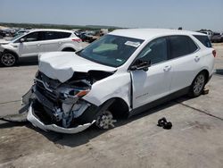 Salvage cars for sale at Grand Prairie, TX auction: 2020 Chevrolet Equinox LT