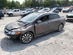 Salvage cars for sale at Madisonville, TN auction: 2010 Honda Civic EXL