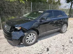 Salvage cars for sale at Cicero, IN auction: 2009 Ford Edge Limited