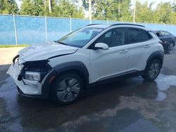 Salvage cars for sale at Moncton, NB auction: 2021 Hyundai Kona SEL