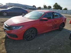 Honda Civic Sport salvage cars for sale: 2021 Honda Civic Sport