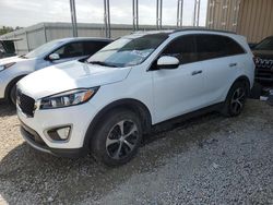 Salvage cars for sale at Kansas City, KS auction: 2016 KIA Sorento EX