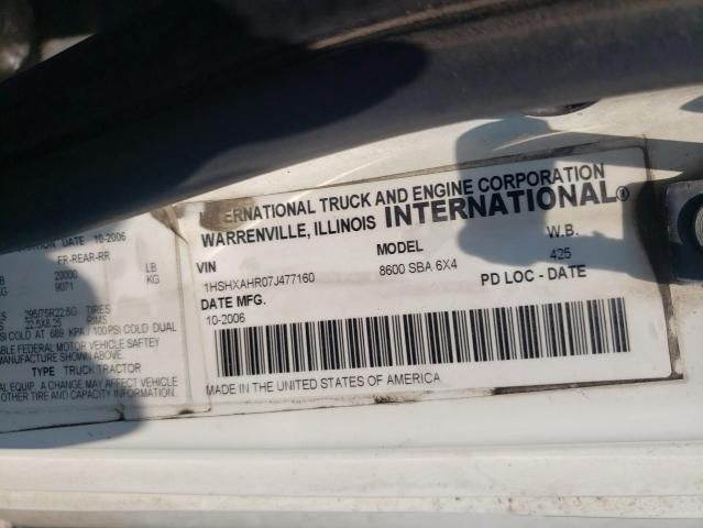 2007 International 8000 8600