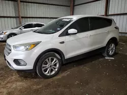 Vehiculos salvage en venta de Copart Houston, TX: 2017 Ford Escape SE