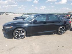 Honda salvage cars for sale: 2022 Honda Accord Hybrid Sport