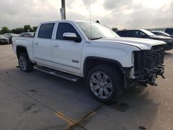 Vehiculos salvage en venta de Copart Grand Prairie, TX: 2018 GMC Sierra K1500 SLT