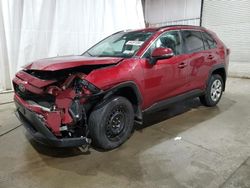 Salvage cars for sale at Central Square, NY auction: 2020 Toyota Rav4 LE