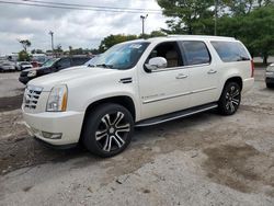 Salvage cars for sale at Lexington, KY auction: 2009 Cadillac Escalade ESV Luxury