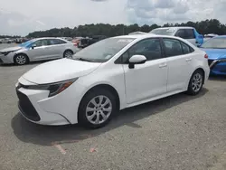 Toyota salvage cars for sale: 2022 Toyota Corolla LE