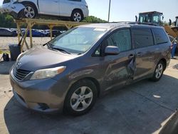 Toyota salvage cars for sale: 2011 Toyota Sienna LE